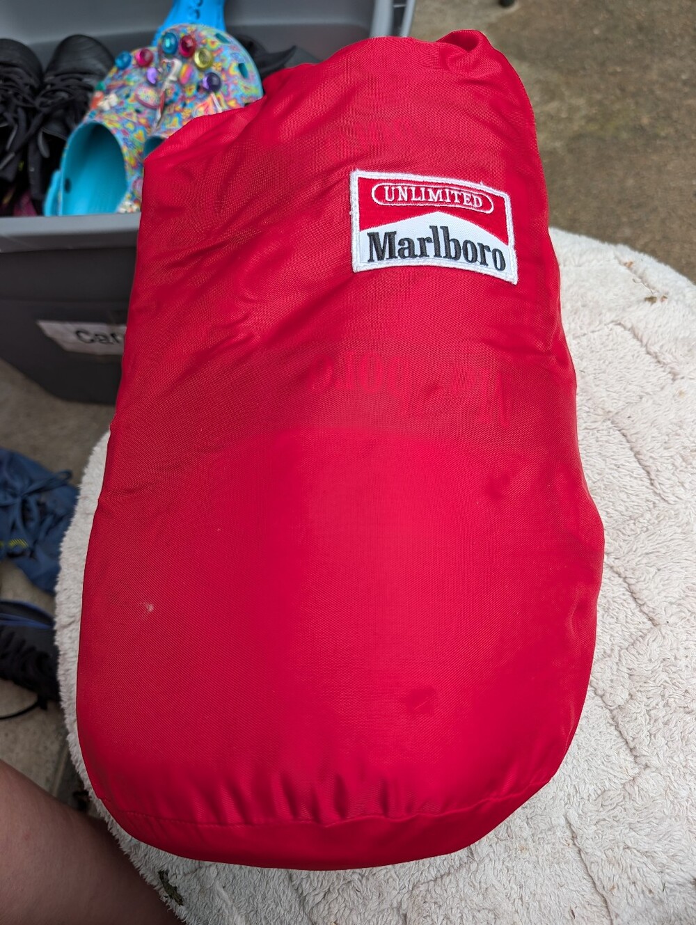 Vintage Marlboro Full Size Sleeping Bag Excellent Condition